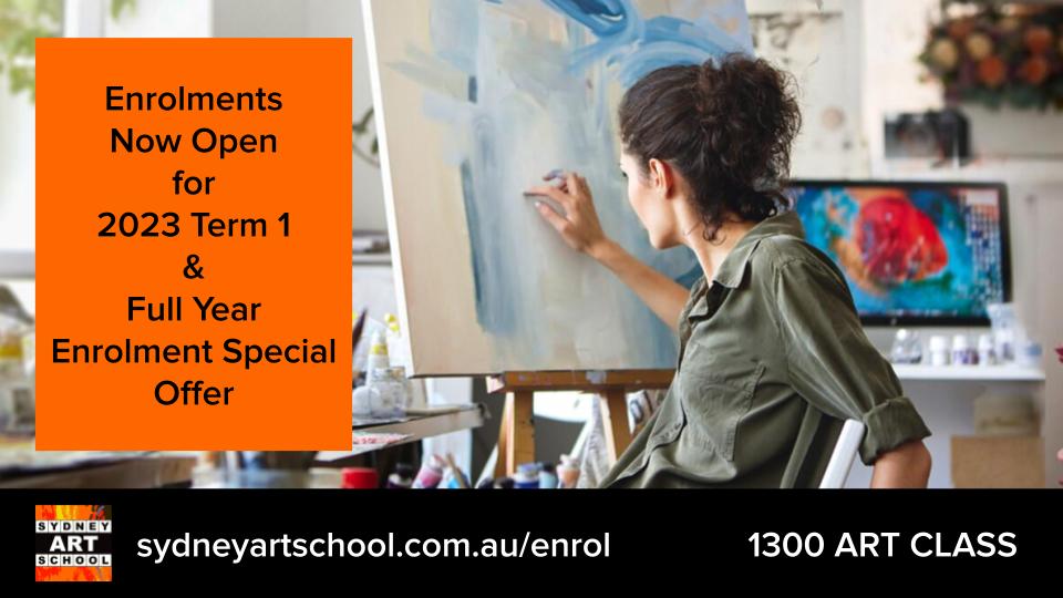 2023 Art Class Enrolments Now Open