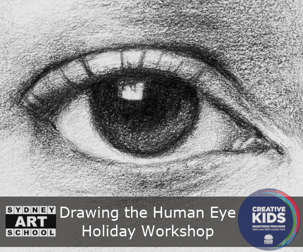 Drawing the Human Eye - School Holiday Art Workshop