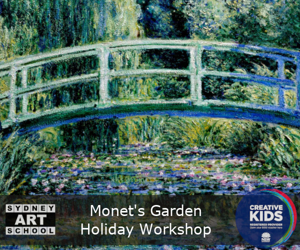 monets garden holiday workshop