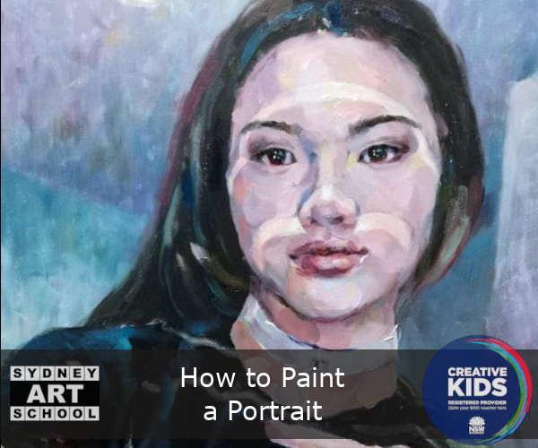 how to paint a portrait holiday workshop