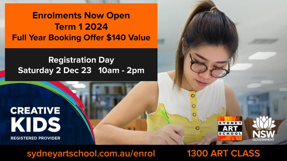 School Holiday Art Workshops