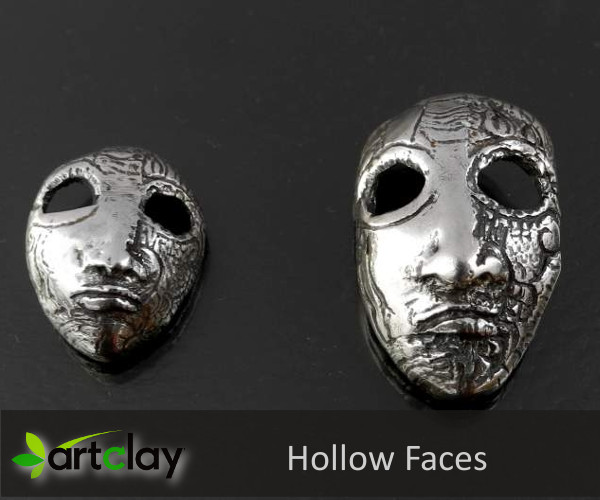 Art Clay World Hollow Faces Rekamistworzone