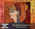 school holiday art workshop ancient egypt